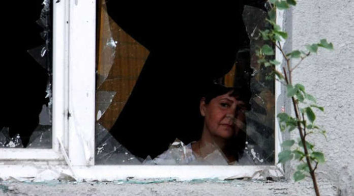 PRI OSTREĽOVANÍ HORLIVKY BOLO ZABITÝCH MNOŽSTVO CIVILISTOV