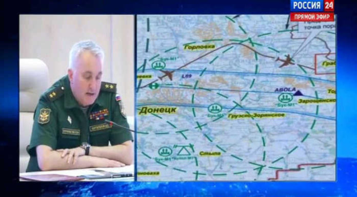 RUSKO VYZÝVA USA K PREDLOŽENIU SATELITNÝCH SNÍMOK Z MIESTA HAVÁRIE MALAJZIJSKÉHO LIETADLA