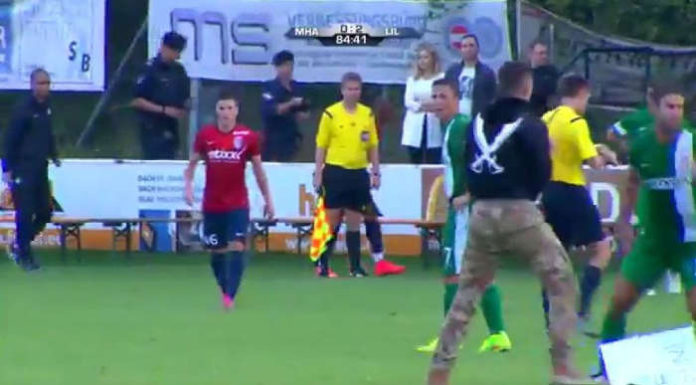 PRO-PALESTÍNSKI DEMONŠTRANTI ZAÚTOČILI V RAKÚSKU NA IZRAELSKÝ FUTBALOVÝ TÍM