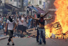 NÁSILNOSTI V PARÍŽI AJ PO ZAKÁZANÍ PRO-PALESTÍNSKOHO ZHROMAŽDENIA